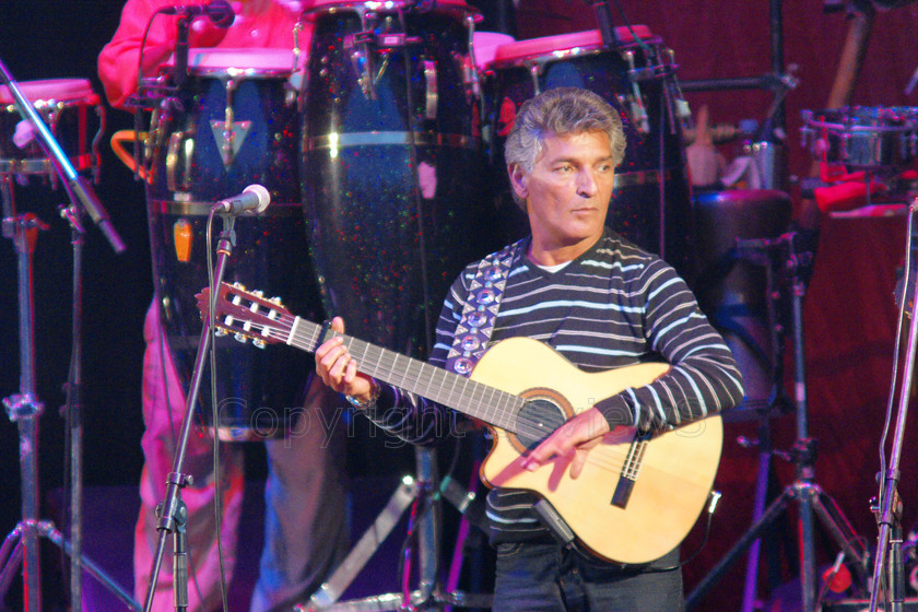 Gipsy Kings04576 
 Gipsy Kings in open air concert, 12th July 2008 at Audley End House, Saffron Walden in Essex, UK 
 Keywords: Gipsy Kings, concert, 12th July 2008, open air, Audley End House, Saffron Walden, Essex, UK