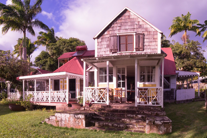 Hermitage villas0801 
 Villa rooms at Hermitage Plantation Inn, Nevis 
 Keywords: St Kitts & Nevis, Hermitage Plantation Inn: Pond Hill, Nevis, Caribbean