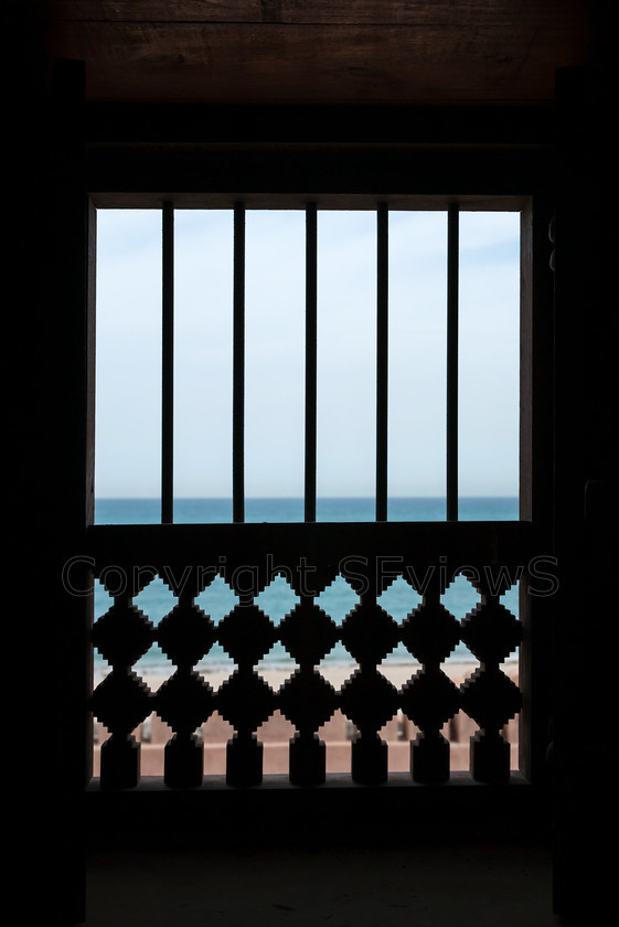 Window railings DSC9148 
 Window silhouette, Oman 
 Keywords: Window silhouette, Oman