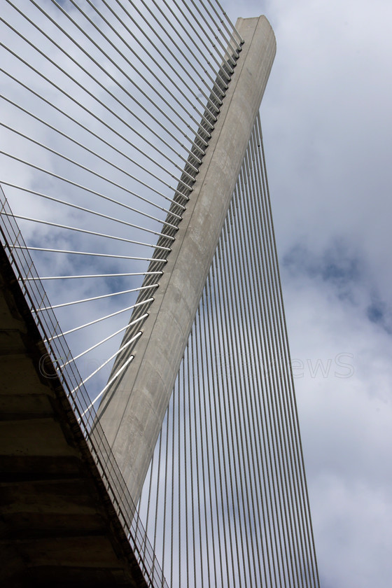 Panama canal4303 
 Road bridge pillar on bridge over Panama canal 
 Keywords: Road bridge, Panama canal, Panama