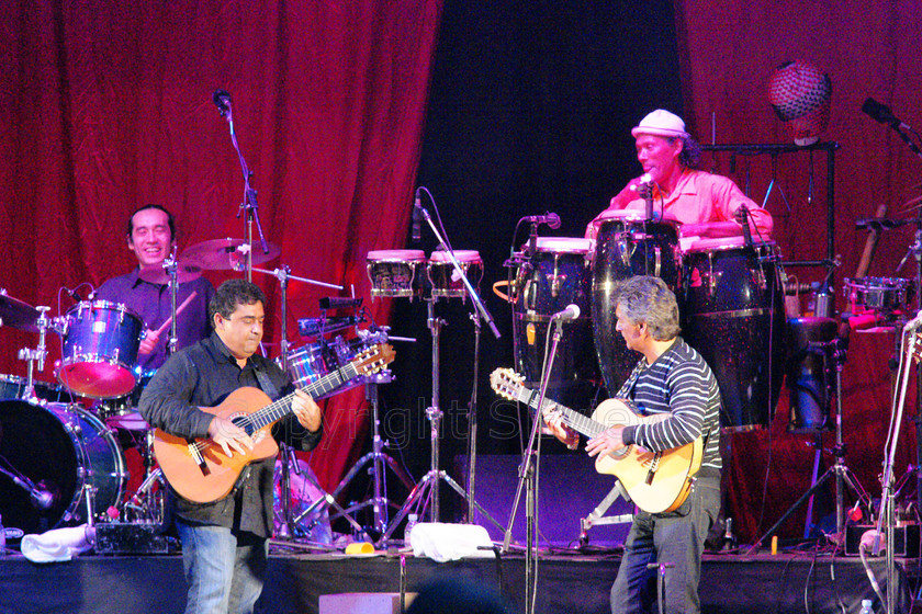 Gipsy Kings04724 
 Gipsy Kings in open air concert, 12th July 2008 at Audley End House, Saffron Walden in Essex, UK 
 Keywords: Gipsy Kings, concert, 12th July 2008, open air, Audley End House, Saffron Walden, Essex, UK